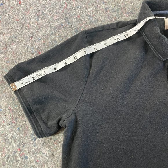 Original Penguin Polo Shirt Mens Adult Medium Black Collar Buttons - Picture 8 of 9